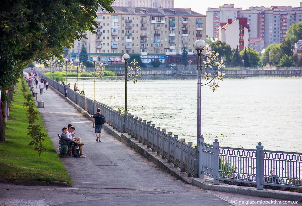 Природні об'єкти - «Тернопільська Набережна »