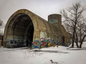 Покинуті місця - «Залишки сталінських тонелей під Дніпром: кессон на Оболоні»