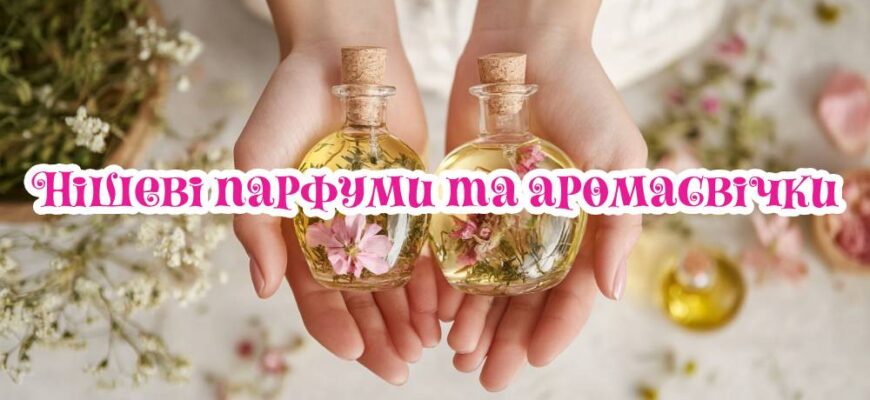 Нішеві парфуми та аромасвічки — вишуканий подарунок на новорічні свята