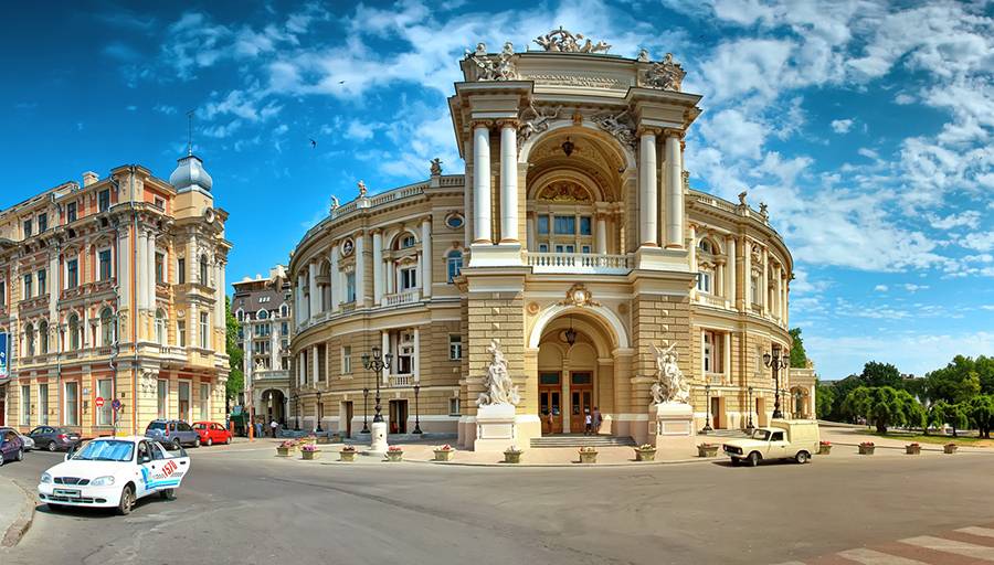 Одеса на мапі