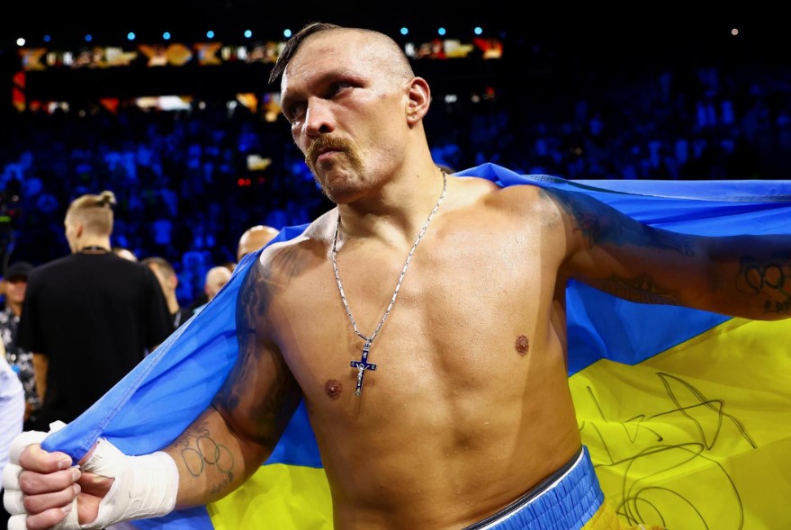 Олександр Усик на рингу