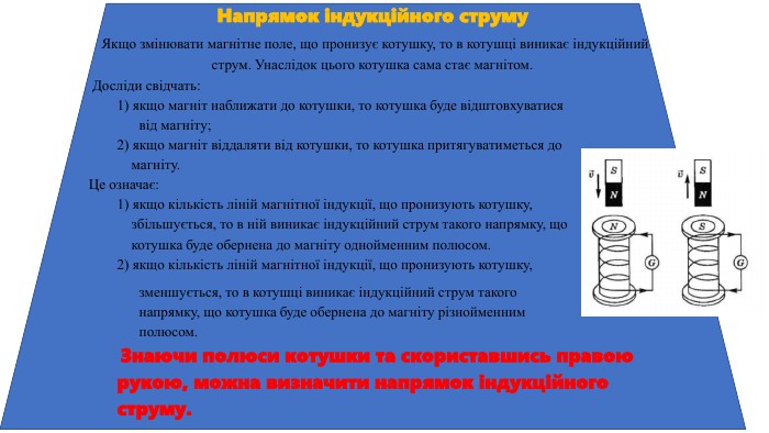 Від чого залежить напрямок індукційного струму: пояснення принципу