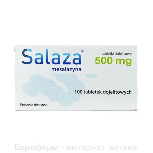 Для чого призначений препарат Salaza 500 mg: основні показання