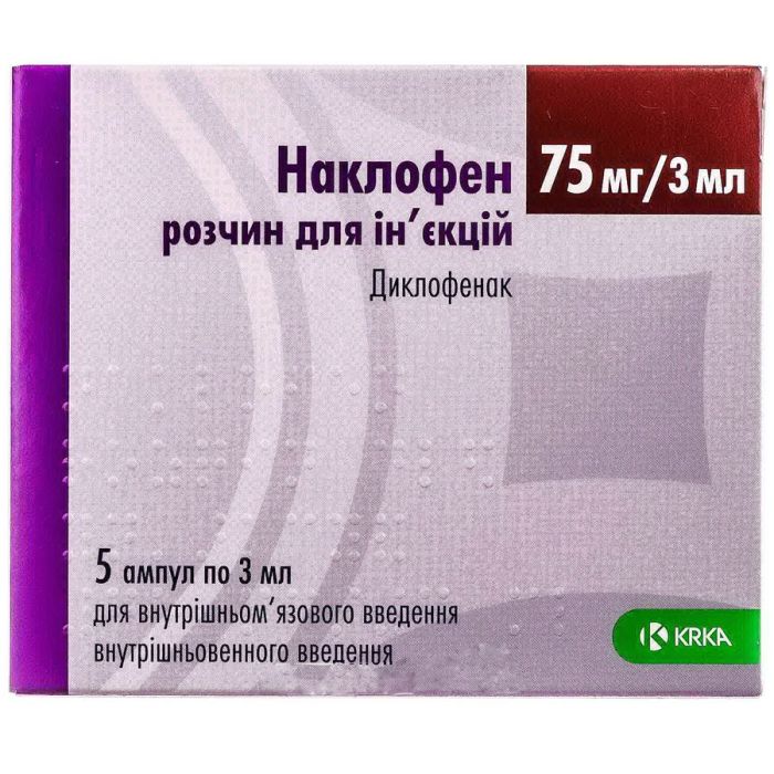 Для чого застосовують уколи Наклофен: ефективність та показання