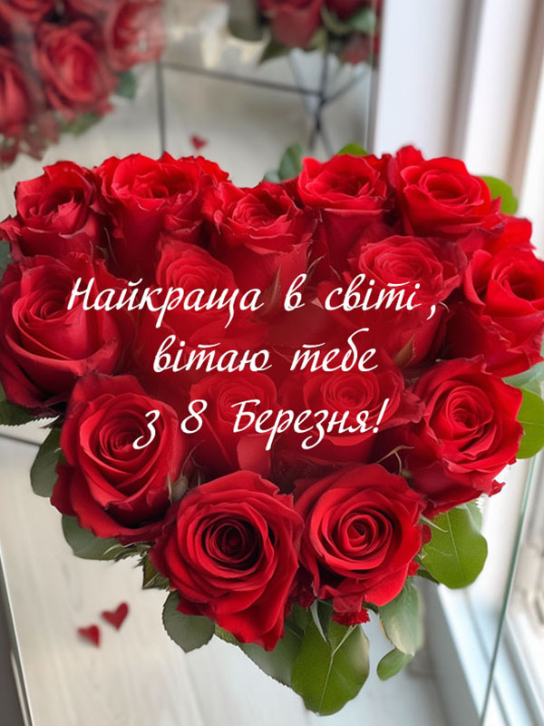 Красиві вітання зі святом мамі.Привітання з 8 березня для мами