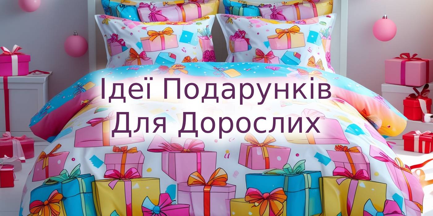 Подарунки для дорослих на день народження