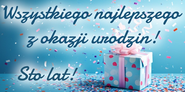 З Днем Народження на польській мові