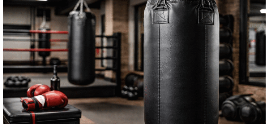 Боксерські мішки для тренувань удома та в залі